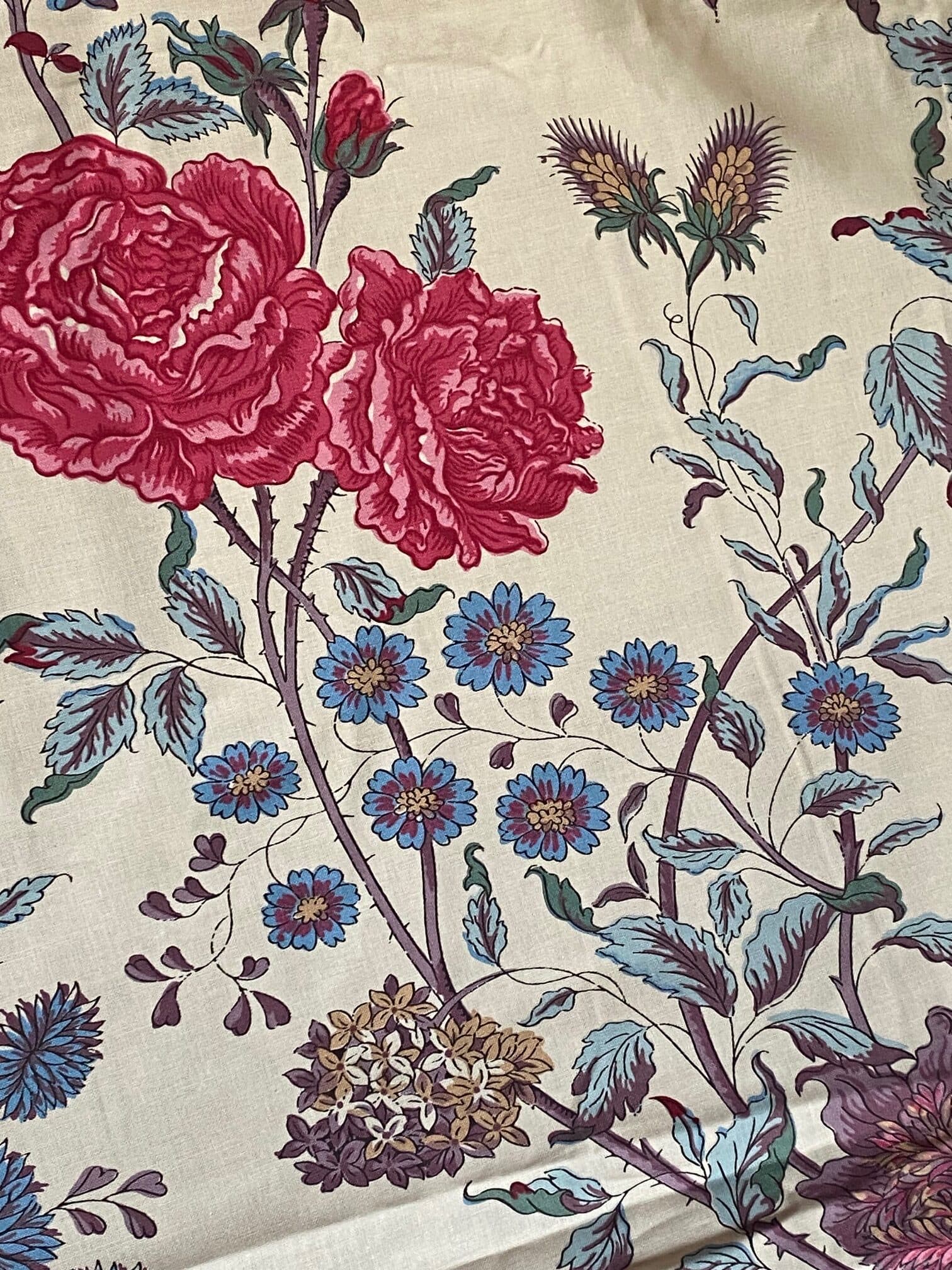 Tissu "Floriane" Canovas vue 3