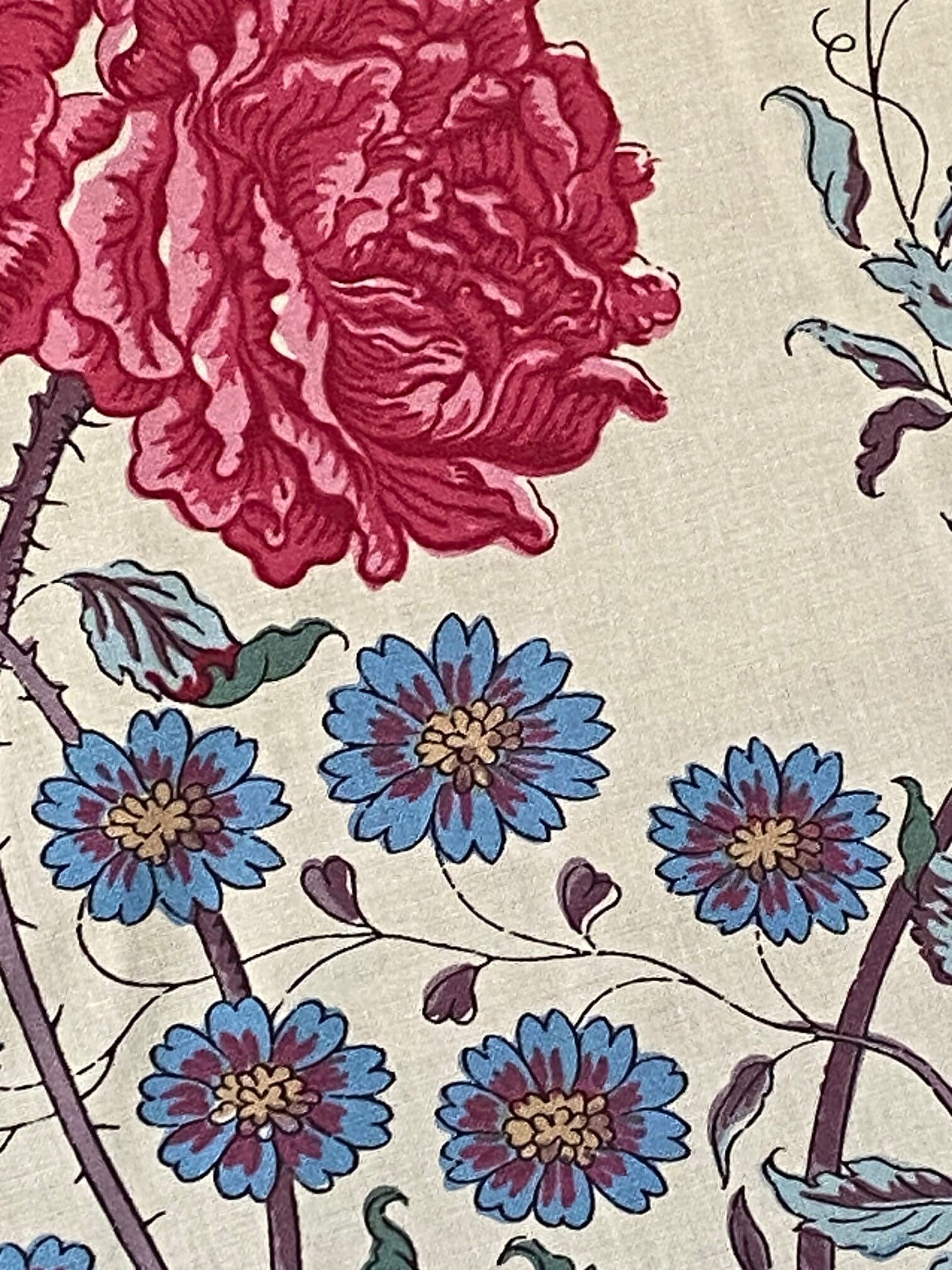 Tissu "Floriane" Canovas vue 4