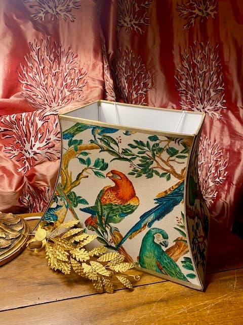Colourful Parrots fabric, view 6
