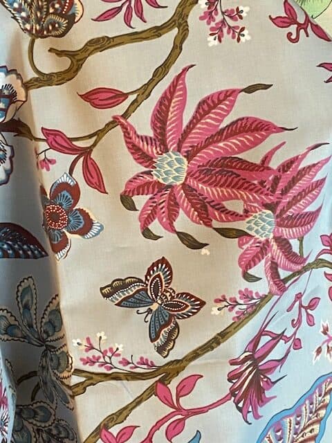 Samarcande Indian fabric, view 2
