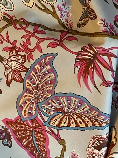 Samarcande Indian fabric, view 3