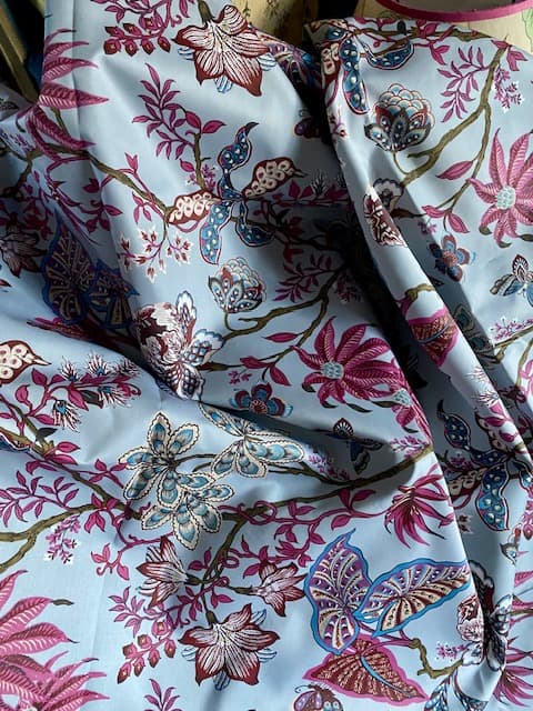 Samarcande Indian fabric, view 5