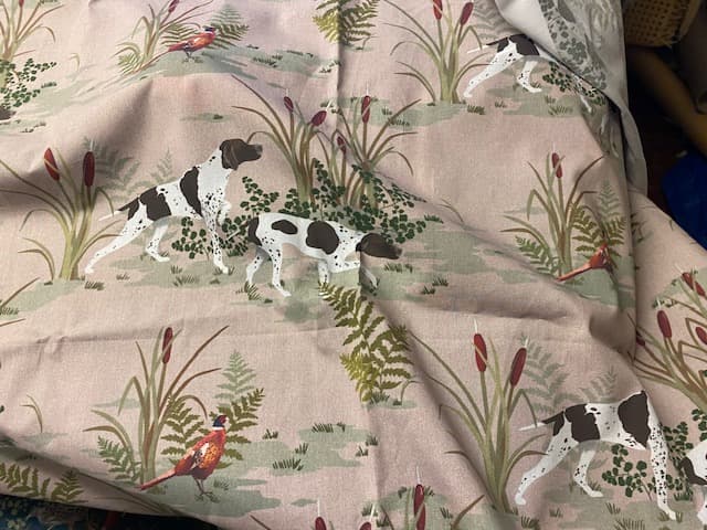 Hunting dogs fabric, view 3