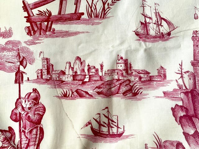 Toile de Jouy ‘America paying tribute to France’, view 4