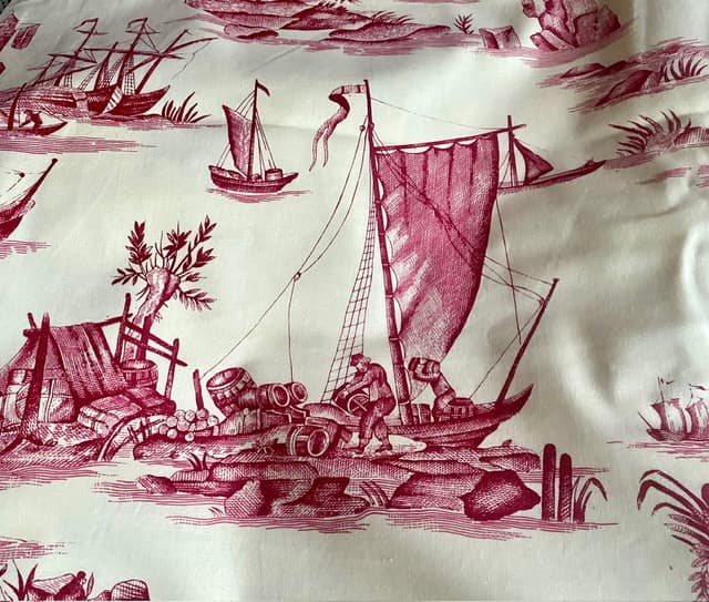 Toile de Jouy ‘America paying tribute to France’, view 7