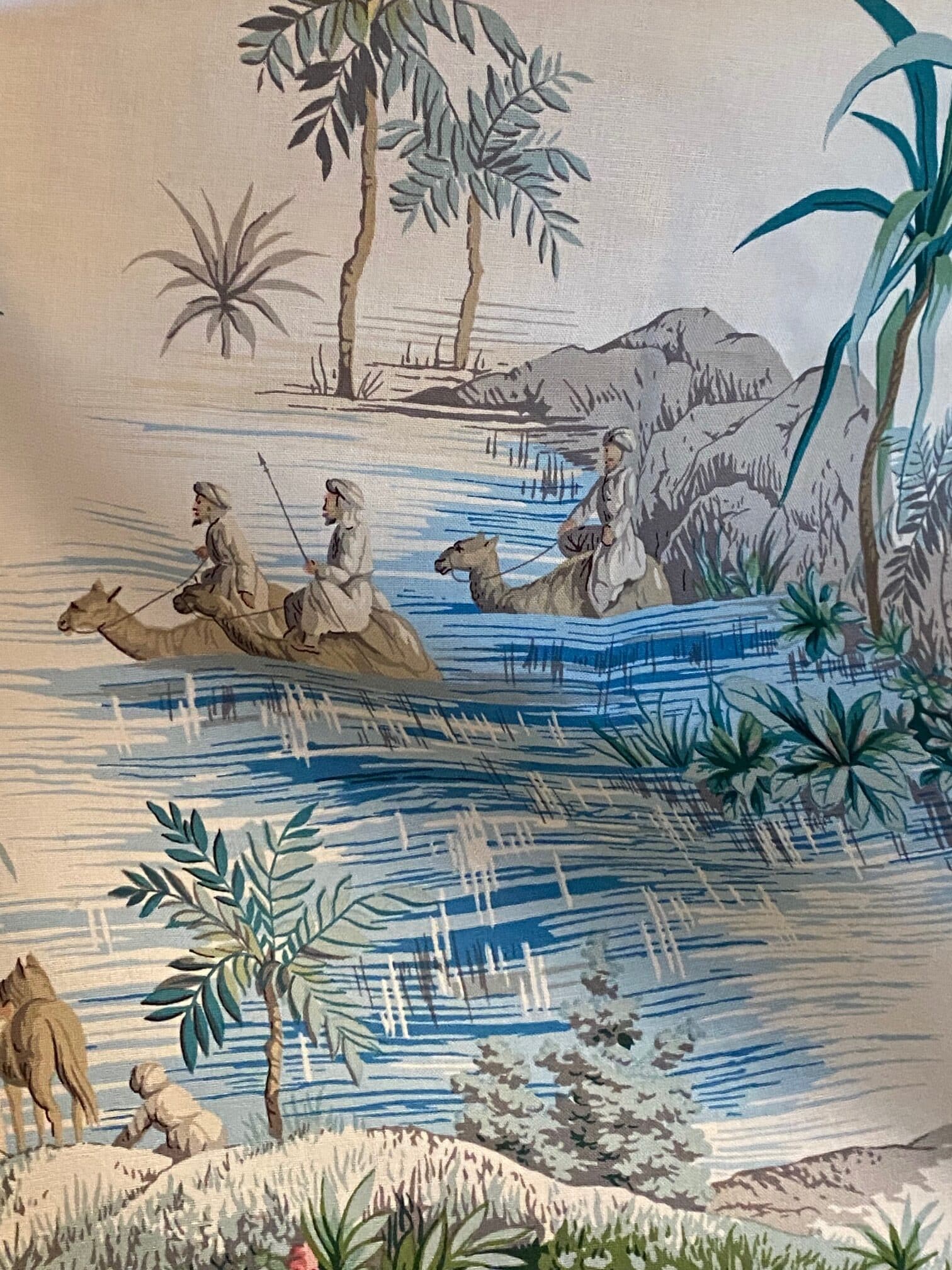 ‘Alexandrie’ fabric by Pierre Frey, fabric remnant, view 4