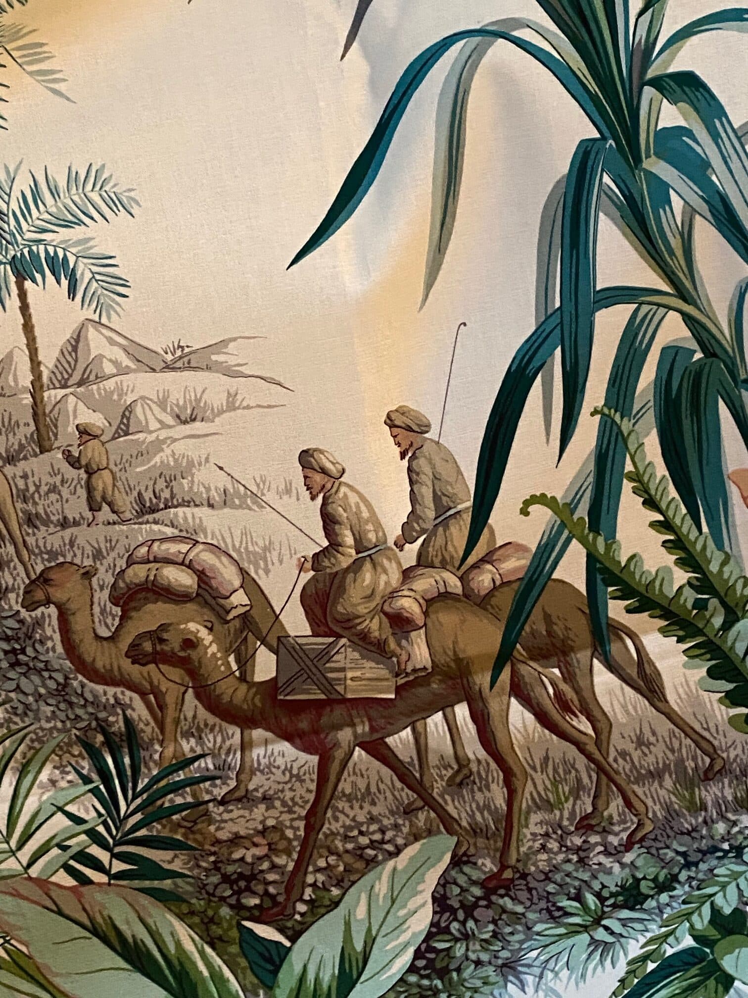 ‘Alexandrie’ fabric by Pierre Frey, fabric remnant, view 5