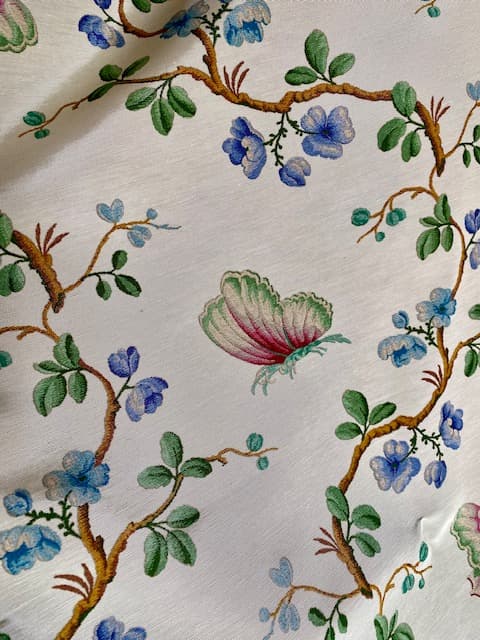 ‘Comoglio papillons’ fabric by Pierre Frey, view 3