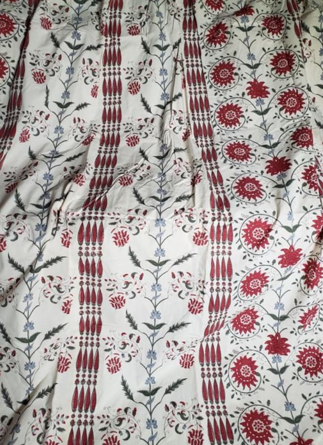Tissu "les colonnes", Braquenié