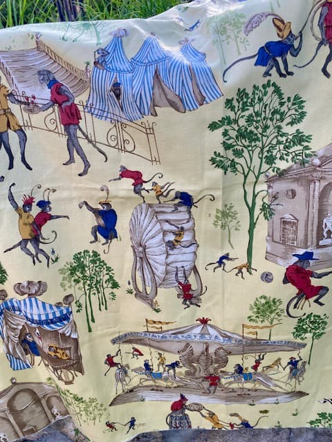 Tissu "Monkey Mayhem" Brunshwig & Fils