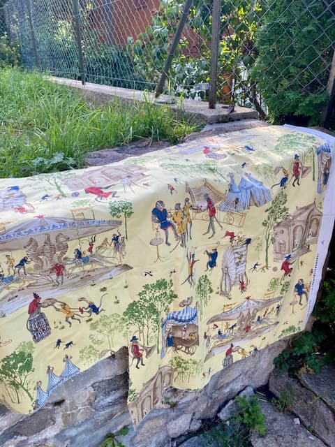 ‘Monkey Mayhem’ fabric by Brunshwig & Fils, view 2