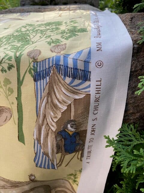 ‘Monkey Mayhem’ fabric by Brunshwig & Fils, view 6