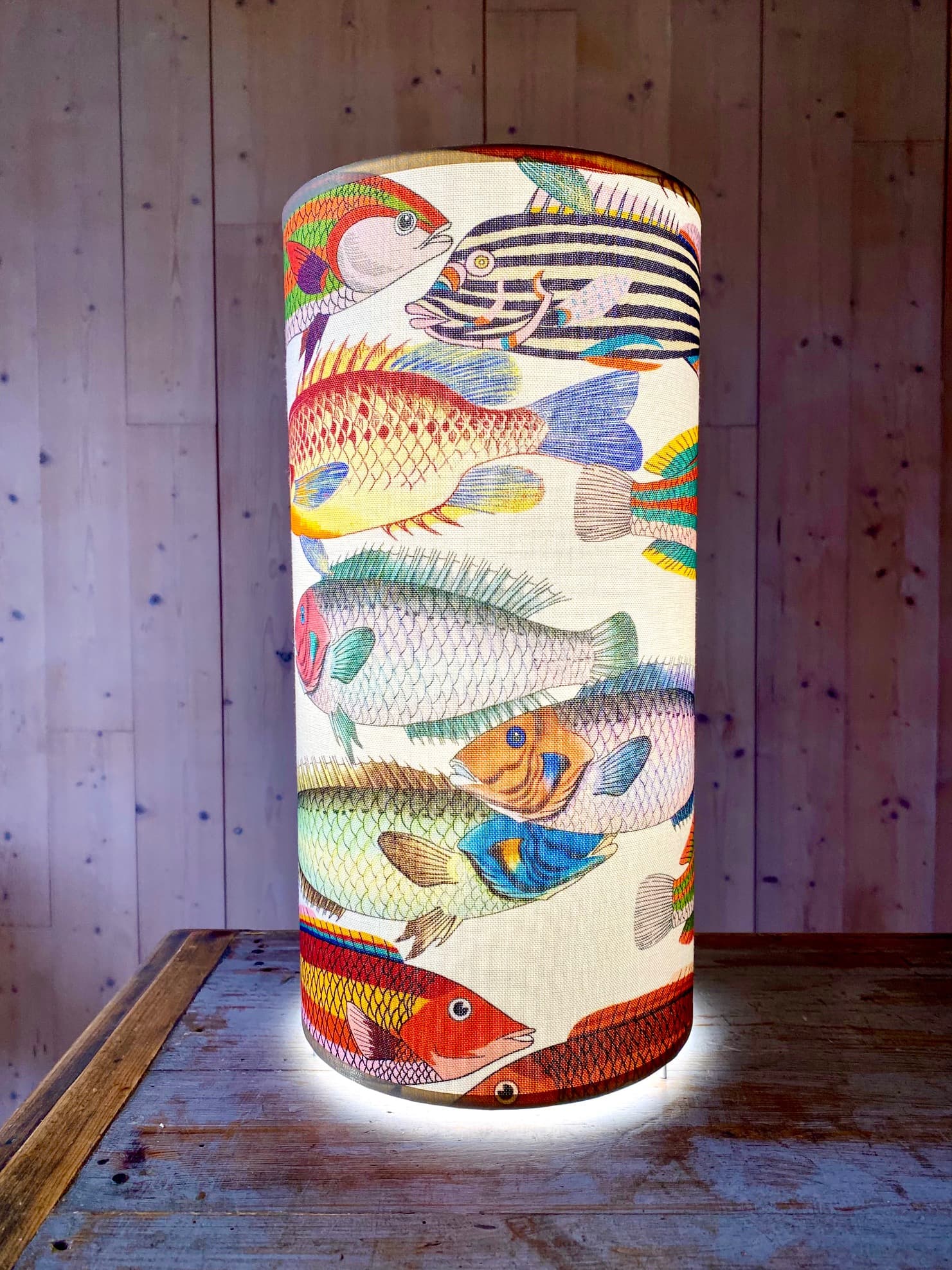 Multicoloured fish fabric – Tahiti, view 6