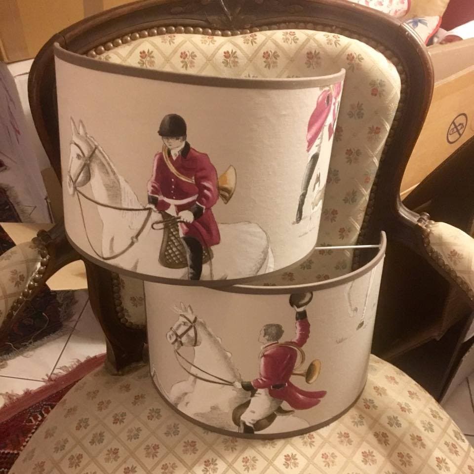 Tissu Chasse à courre (grands motifs) vue 2