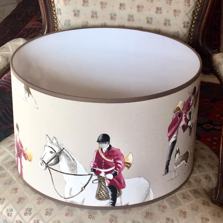 Tissu Chasse à courre (grands motifs) vue 4