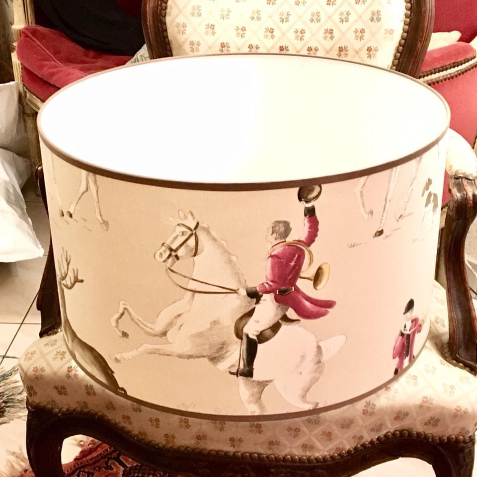 Tissu Chasse à courre (grands motifs) vue 5