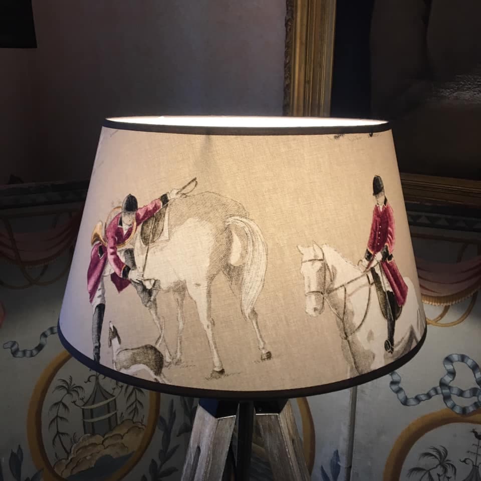 Tissu Chasse à courre (grands motifs) vue 7