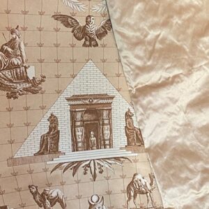 Tissu "Monuments d'Egypte" Braquenié – Image 5