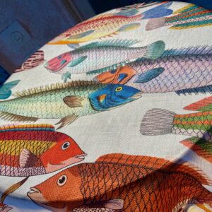 Tissu poissons multicolores -Tahiti – Image 5