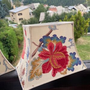 Abat-jour pagode 25 cm tissu Baroda, Casal - deux pièces disponibles – Image 6